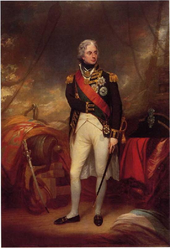 Sir William Beechey Horatio Viscount Nelson oil painting image